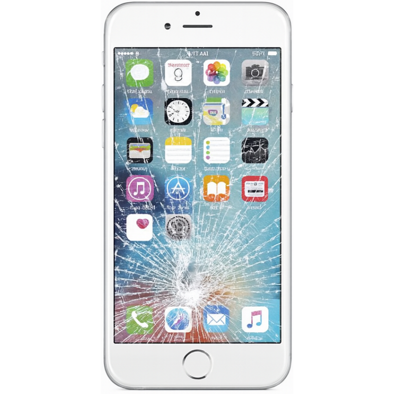 iPhone 6s Plus cracked screen repair