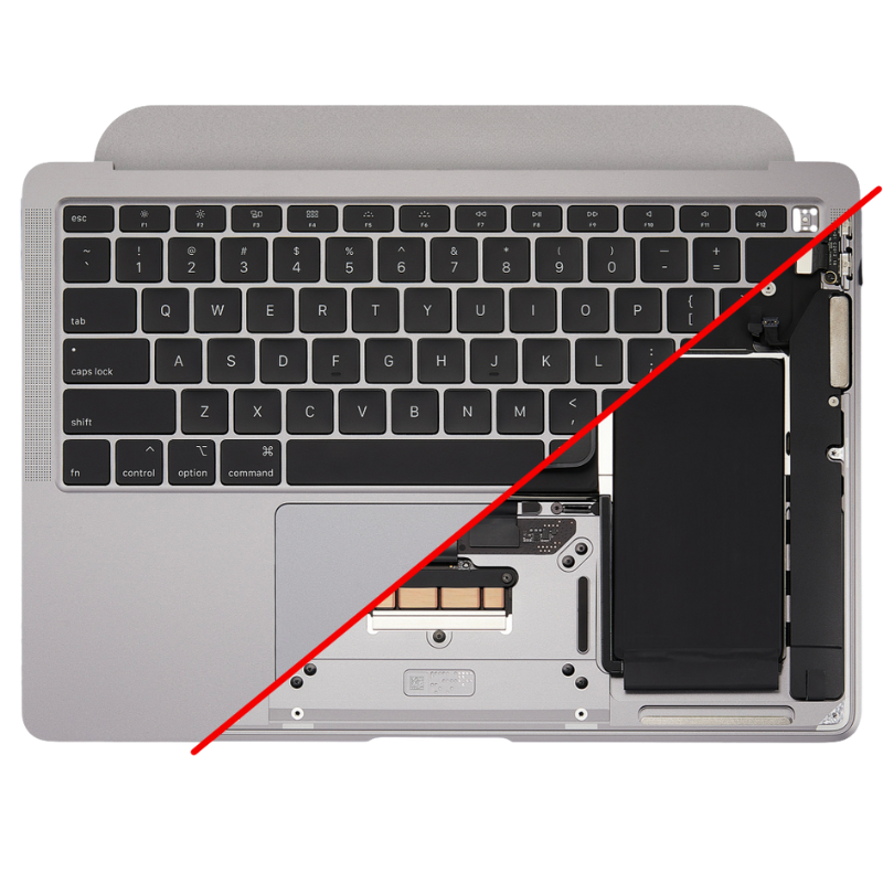 MacBook Air keyboard with battery Space Gray