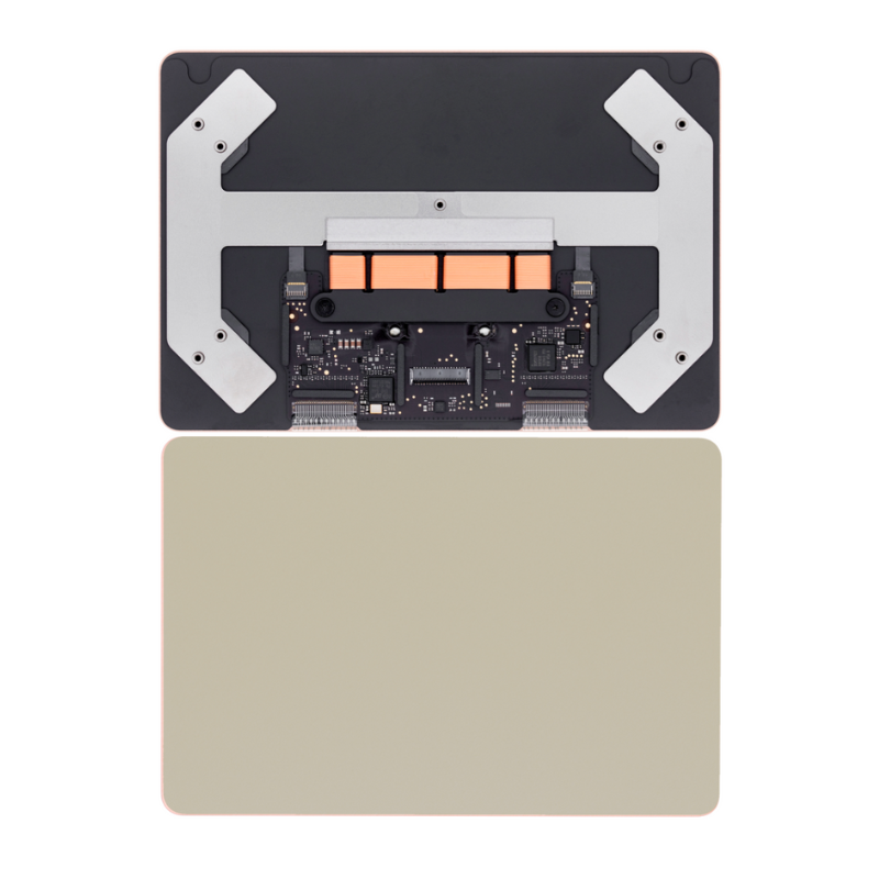 MacBook Air trackpad Gold