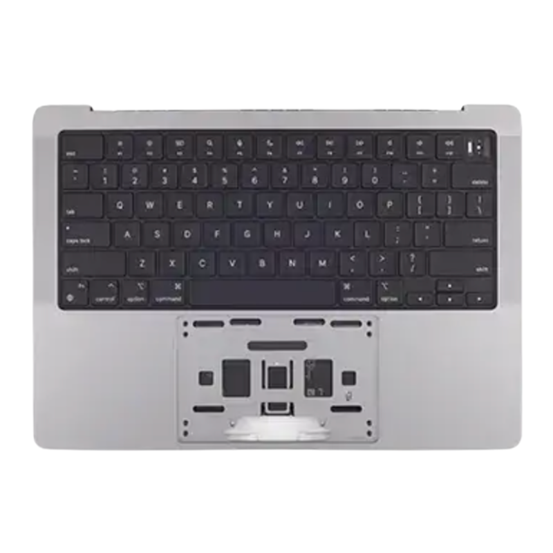 MacBook keyboard with battery Space Gray