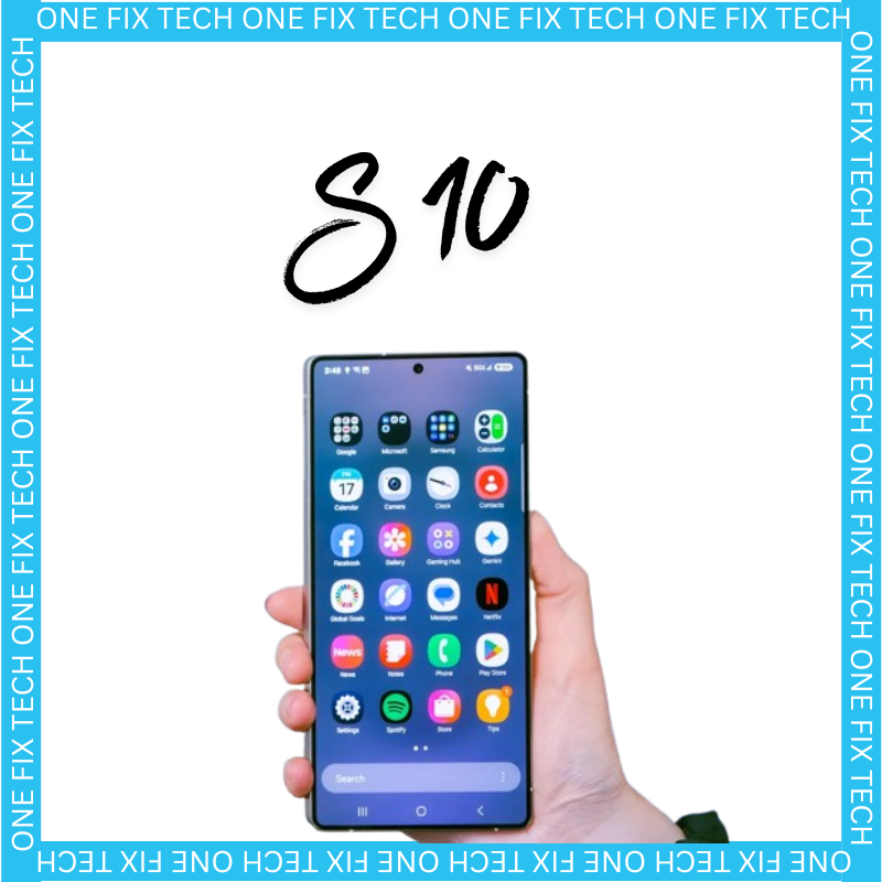 Samsung Galaxy S10 screen replacement with housing