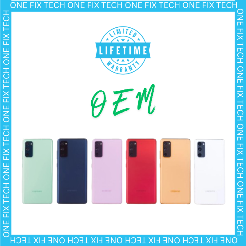 Samsung Galaxy S20 back glass OEM