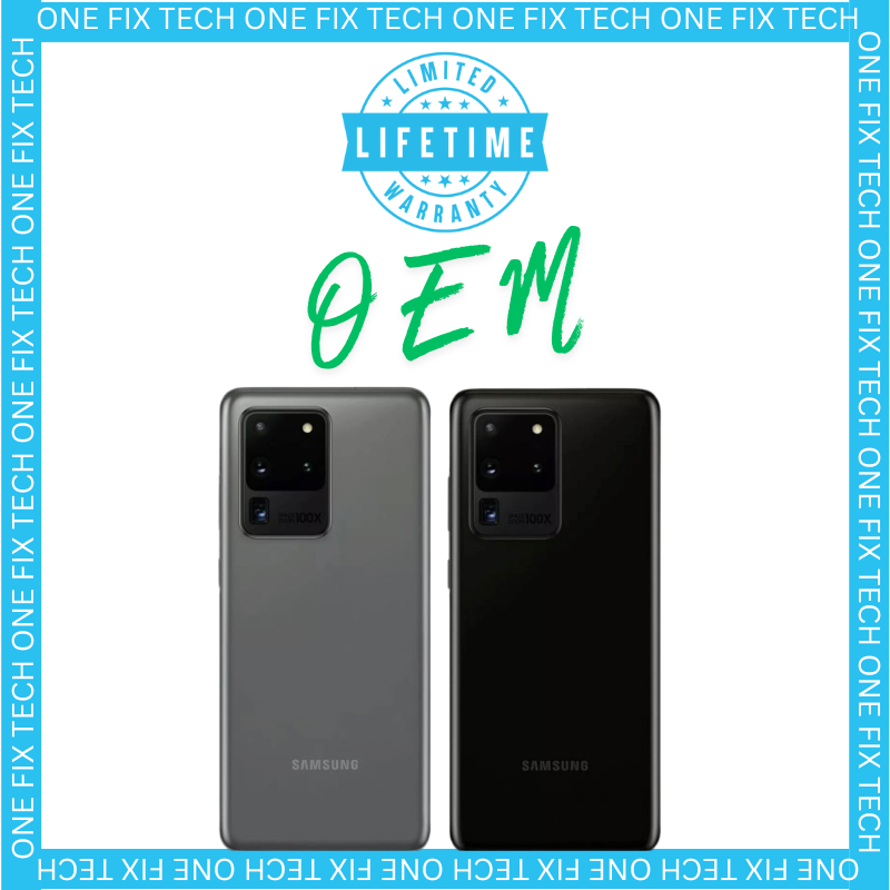 Samsung Galaxy S21 Ultra back glass Premium Platinium