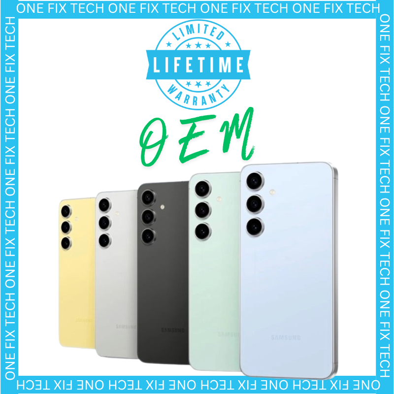 Samsung Galaxy S23 FE back glass Premium Platinium