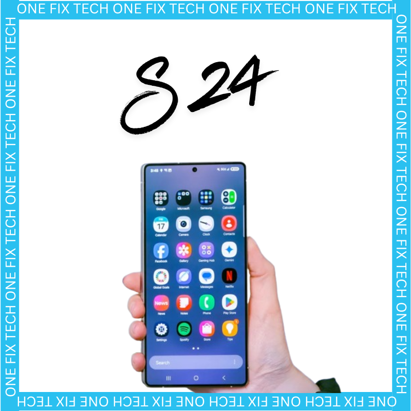 Samsung Galaxy S24 screen replacement with housing