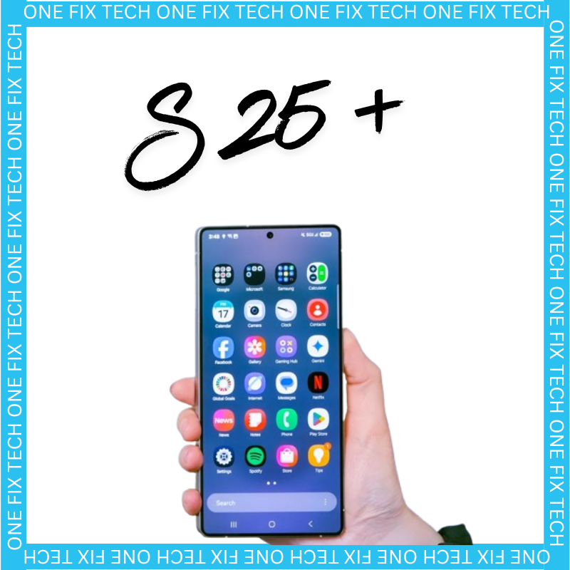 Samsung Galaxy S25 Plus screen replacement with housing