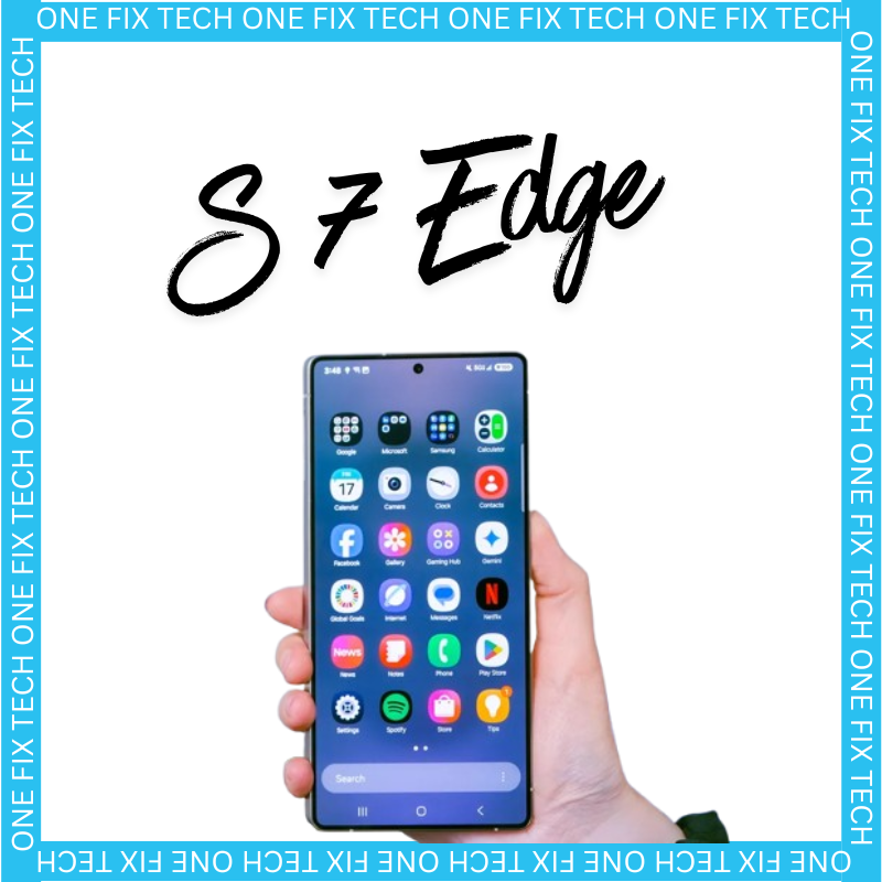 Samsung Galaxy S7 Edge screen replacement with housing