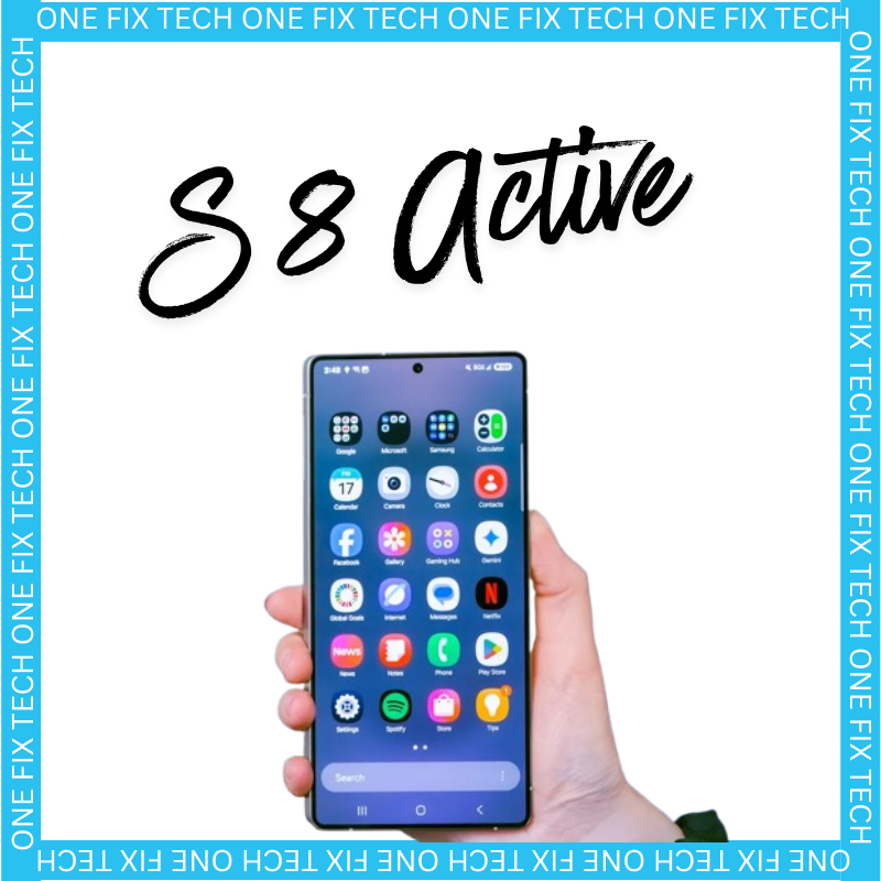 Samsung Galaxy S8 Active screen replacement with housing