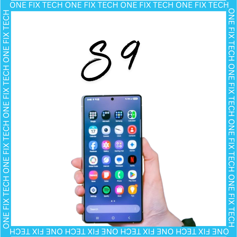 Samsung Galaxy S9 screen replacement with housing