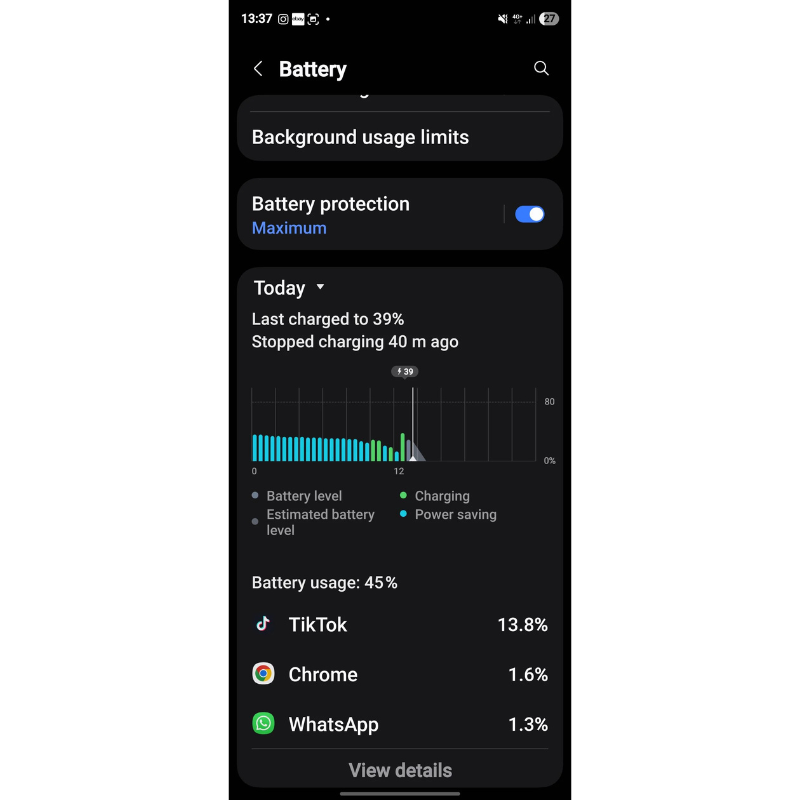 Samsung Z Fold battery repair